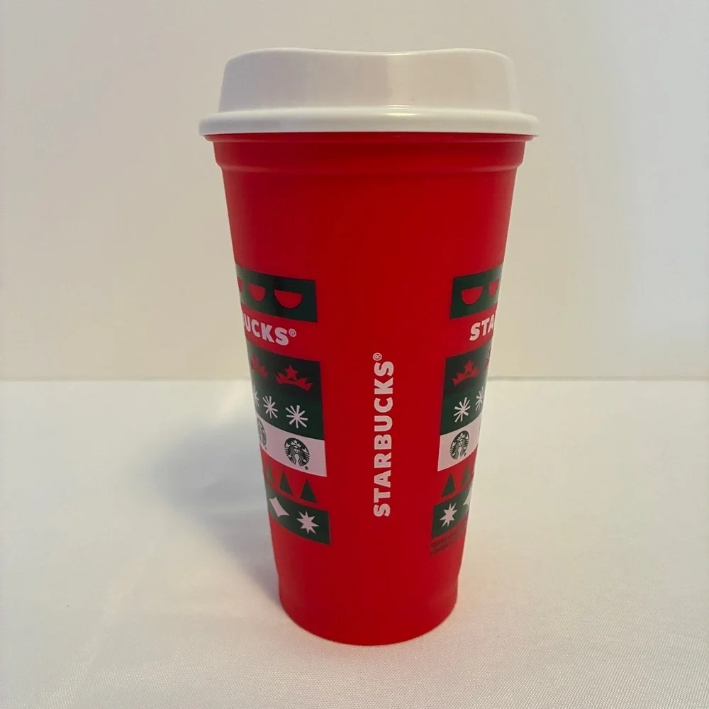 Starbucks Reusable Red Holiday Cups 2018/ 2019/ 2020/ 2022/ 2023 Set of 5